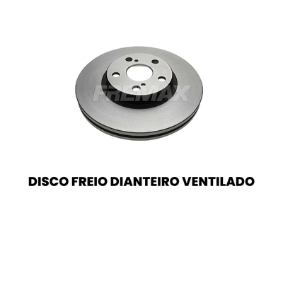 Disco de Freio Dianteiro Ventilado Corolla - Imagem 2