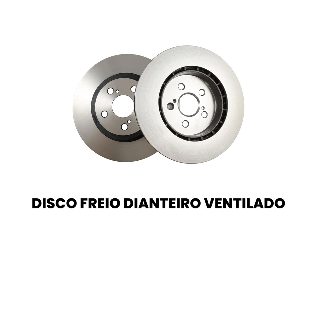 DISCO DE FREIO DIANTEIRO VENTILADO TOYOTA BD5448 - Imagem 2