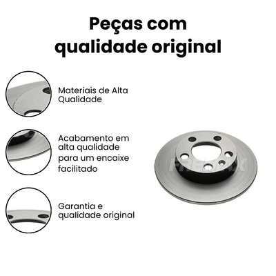 Disco de Freio Traseiro Sólido FREMAX - Bora A1 - Imagem 3