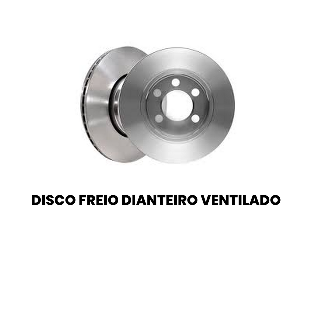 DISCO DE FREIO DIANTEIRO VENTILADO VOLKSWAGEN | AUDI BD5602 - Imagem 2