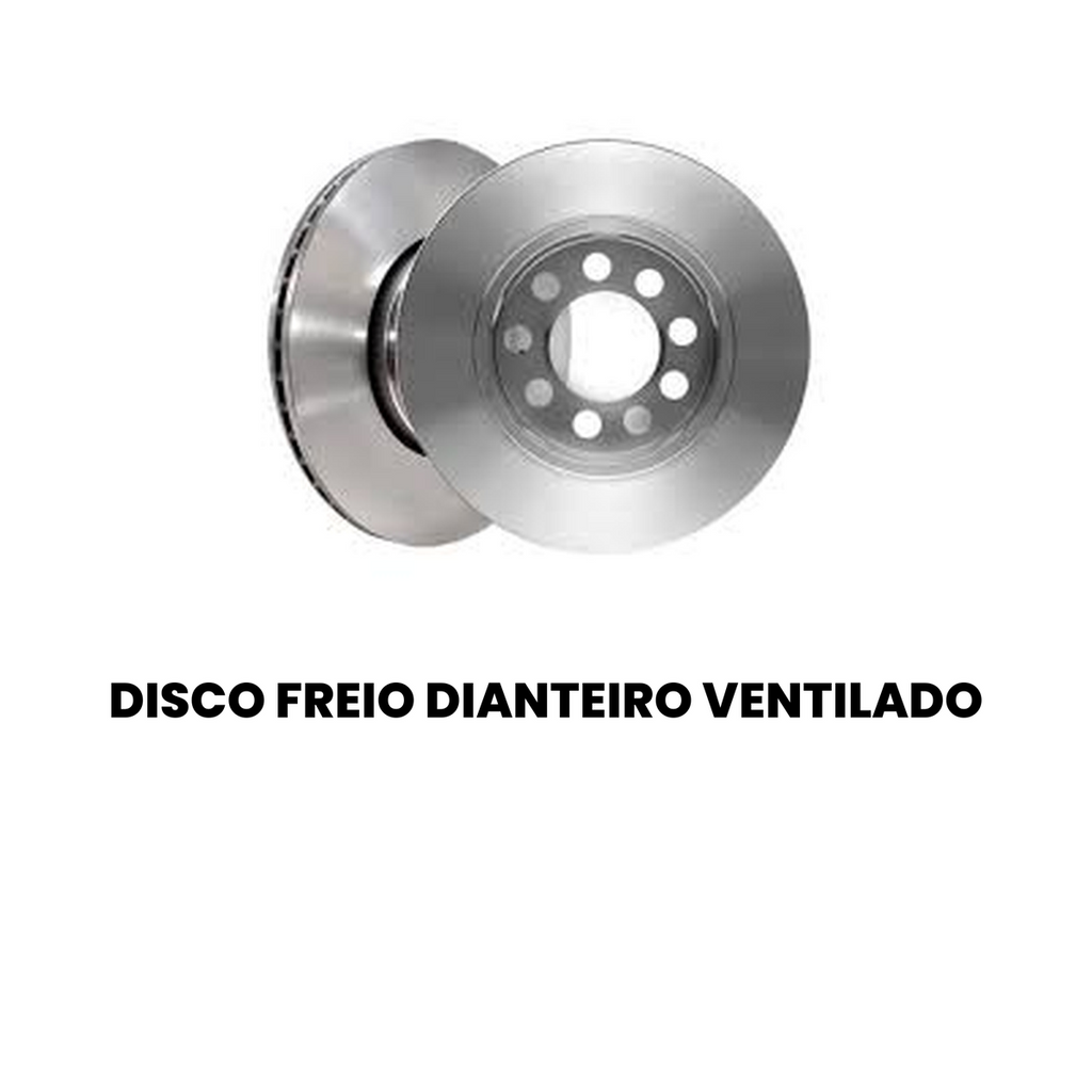 DISCO FREIO DIANTEIRO VENTILADO AUDI | VOLKSWAGEN BD5618 - Imagem 2