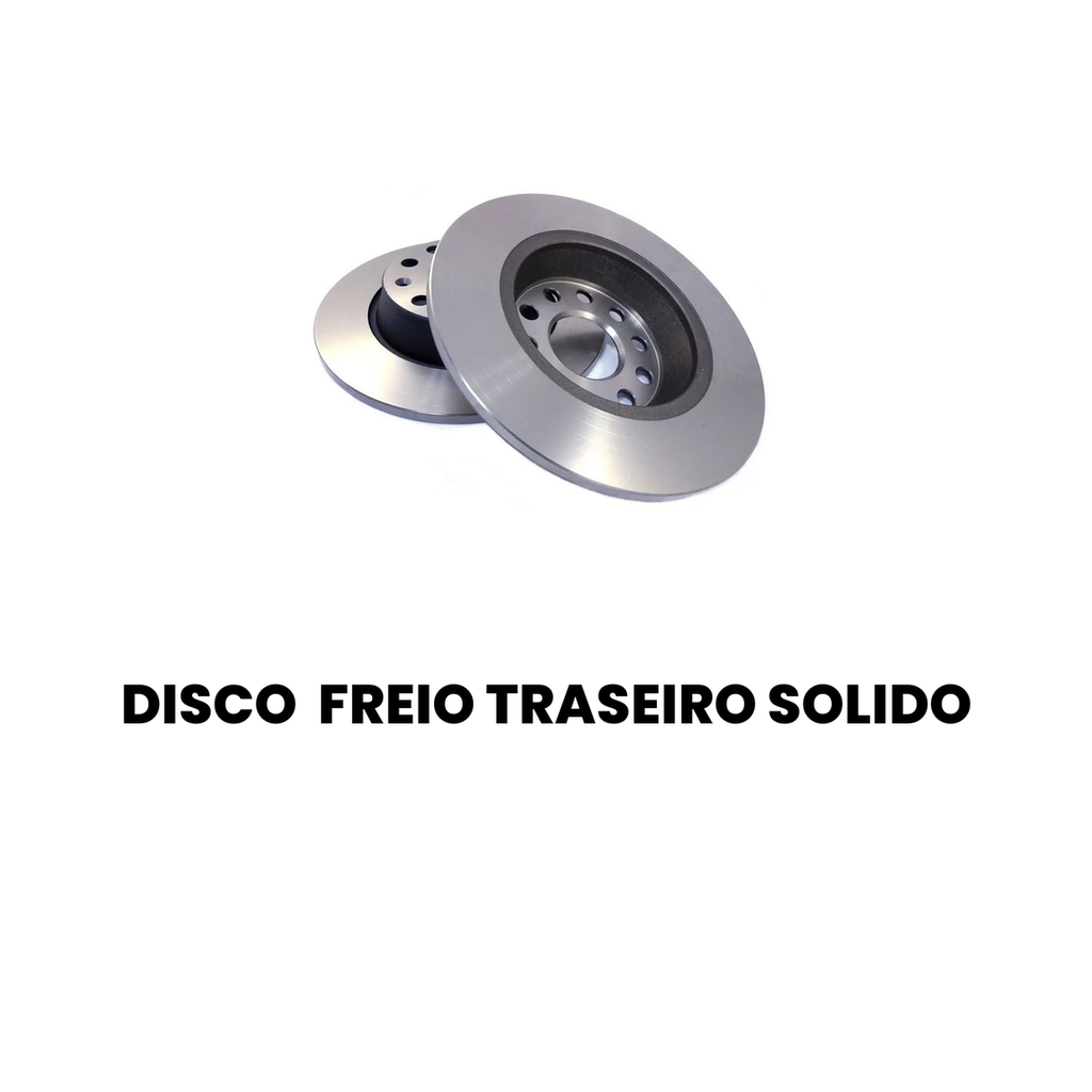 Disco de Freio Traseiro Sólido - Passat Golf - Imagem 2