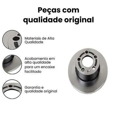 Disco de Freio Traseiro Sólido FREMAX - POLO POLO - Imagem 3