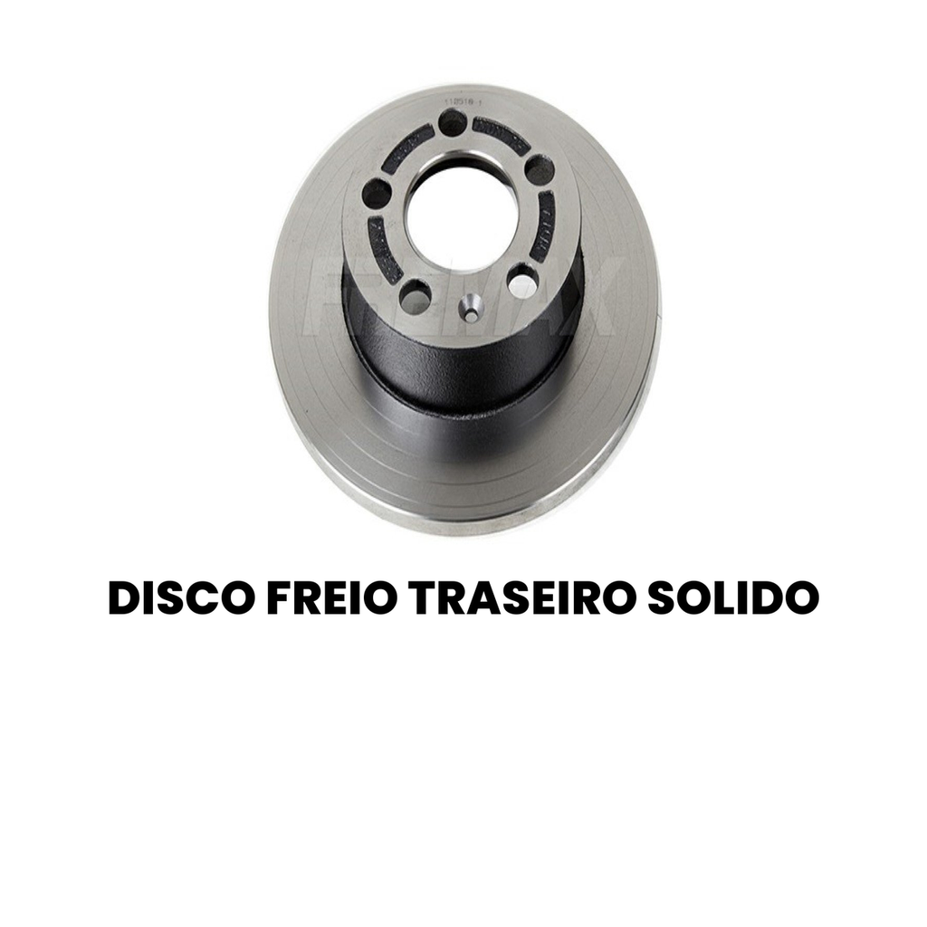 Disco de Freio Traseiro Sólido FREMAX - POLO POLO - Imagem 2