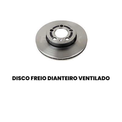 DISCO DE FREIO DIANTEIRO VENTILADO VOLKSWAGEN BD5650 - Imagem 2