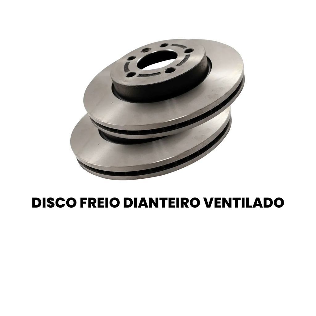 DISCO FREIO DIANTEIRO VENTILADO VOLKSWAGEN BD6382 - Imagem 2
