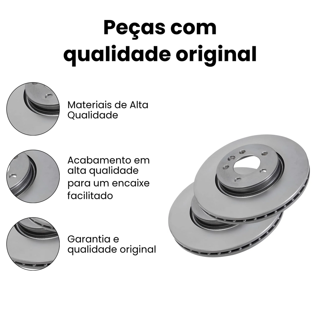 DISCO DE FREIO DIANTEIRO VENTILADO VOLKSWAGEN BD6384 - Imagem 3