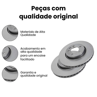 DISCO DE FREIO DIANTEIRO VENTILADO VOLKSWAGEN BD6384 - Imagem 3