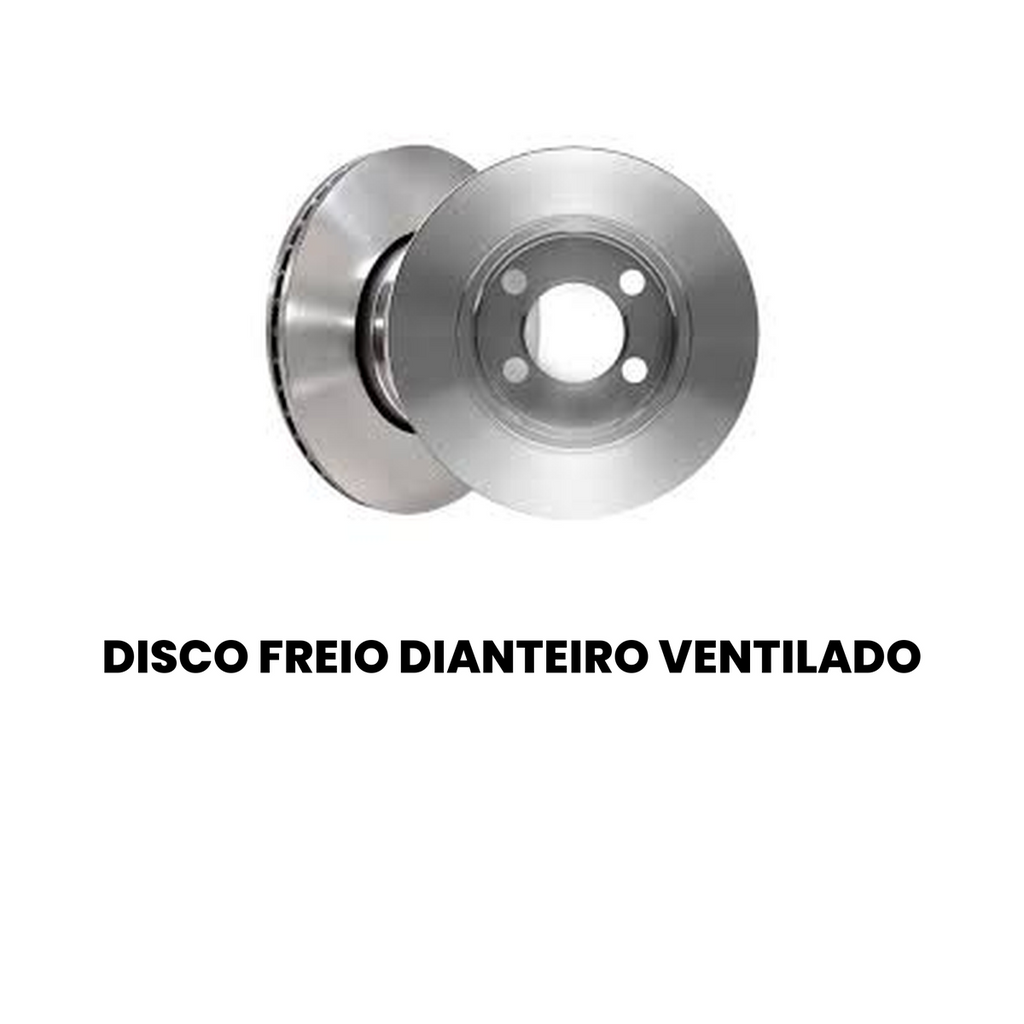 DISCO DE FREIO DIANTEIRO VENTILADO RENAULT BD6572 - Imagem 2