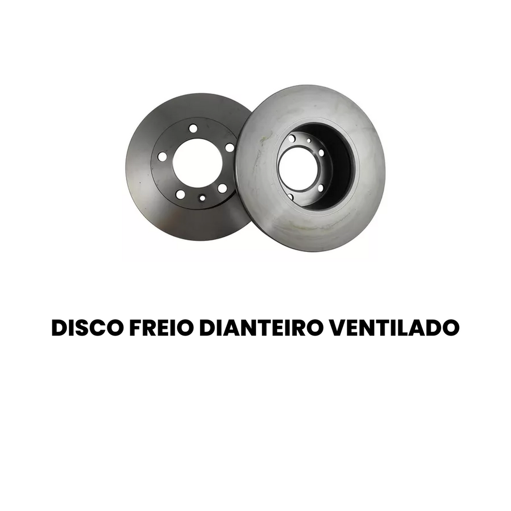 DISCO DE FREIO DIANTEIRO VENTILADO RENAULT BD6848 - Imagem 2