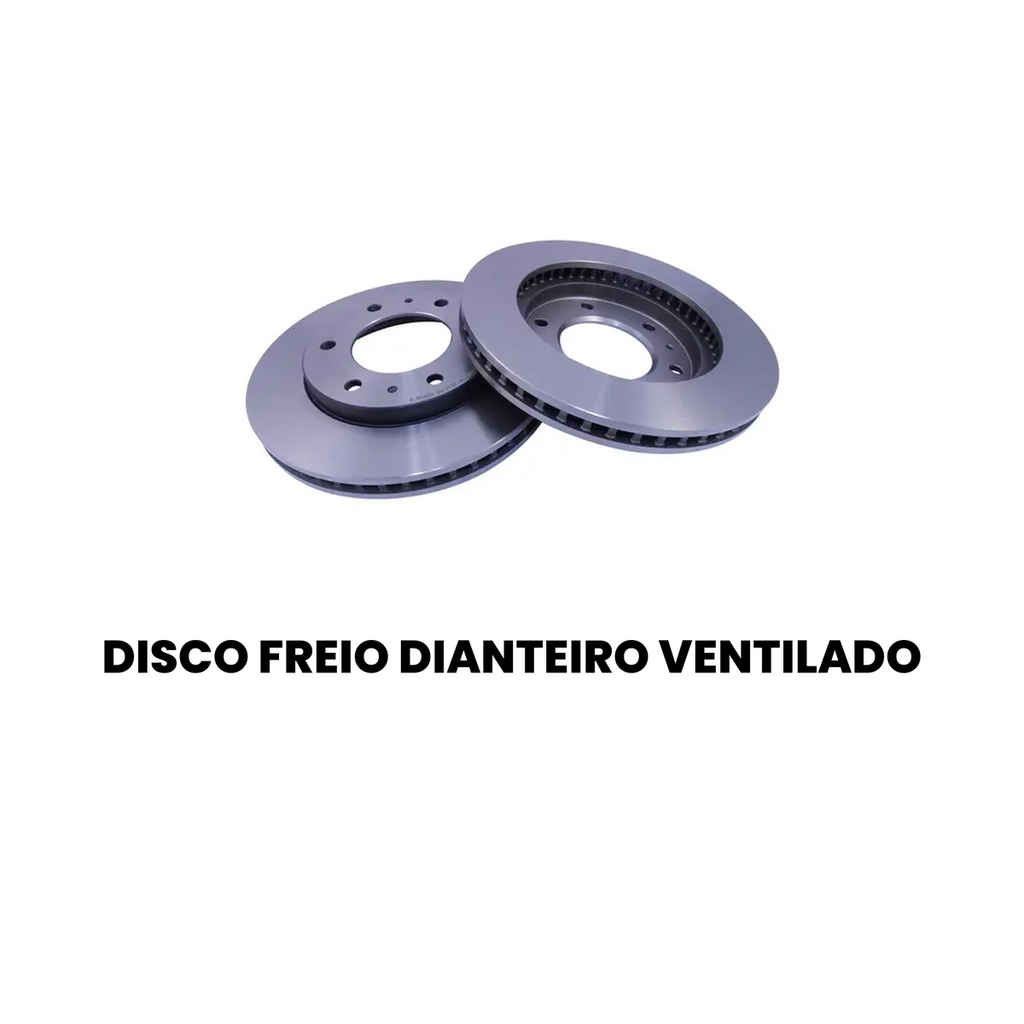 DISCO FREIO DIANTEIRO VENTILADO MITSUBISHI BD7019 - Imagem 2