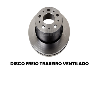 Disco de Freio Traseiro Ventilado Ducato - Fremax BD7076 - Imagem 2