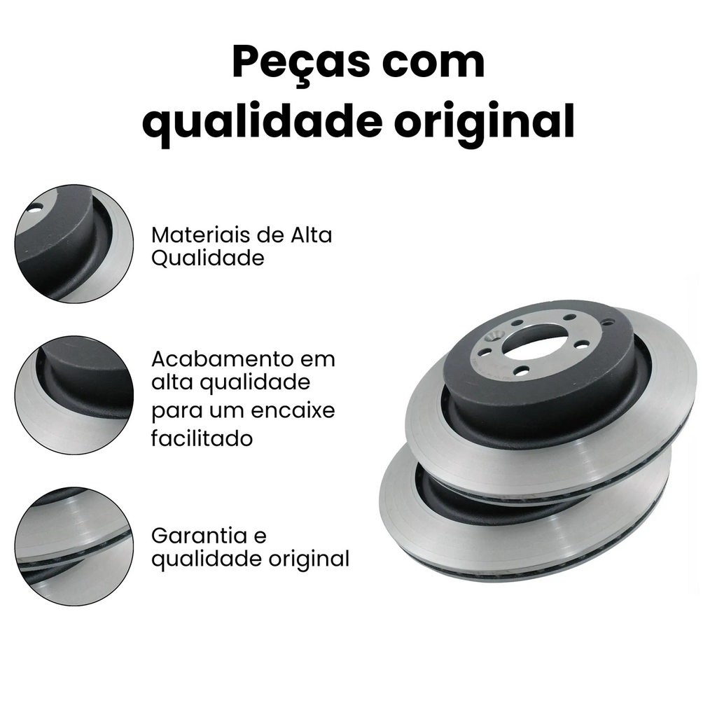 DISCO DE FREIO DIANTEIRO VENTILADO LAND ROVER BD7363 - Imagem 3