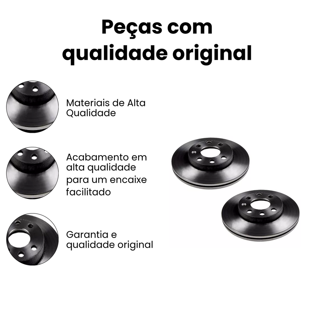 DISCO DE FREIO DIANTEIRO VENTILADO CHEVROLET BD7966 - Imagem 3