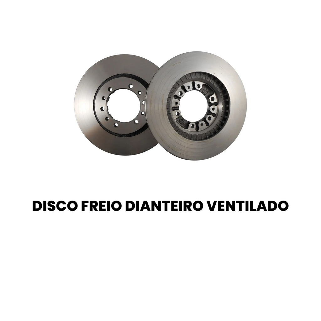DISCO FREIO DIANTEIRO VENTILADO MITSUBISHI BD8716 - Imagem 2