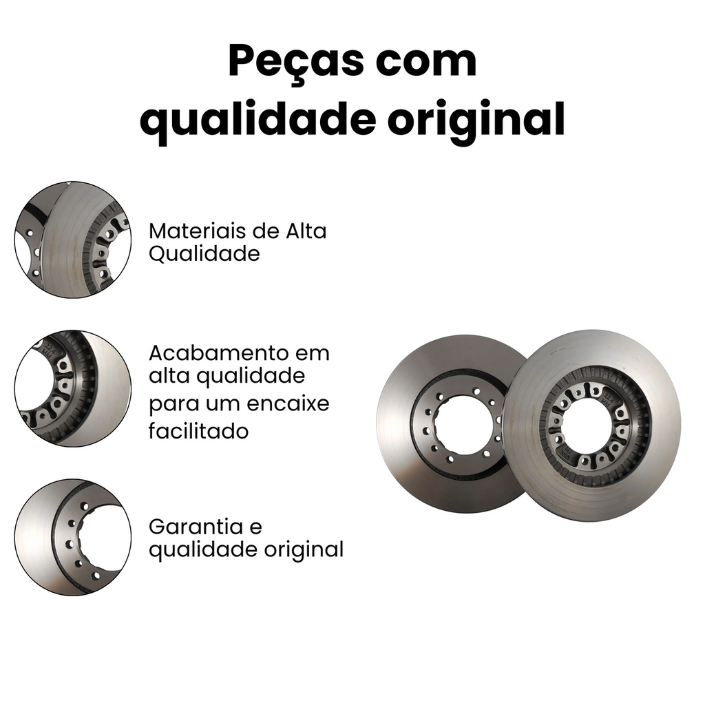 DISCO FREIO DIANTEIRO VENTILADO MITSUBISHI BD8716 - Imagem 3