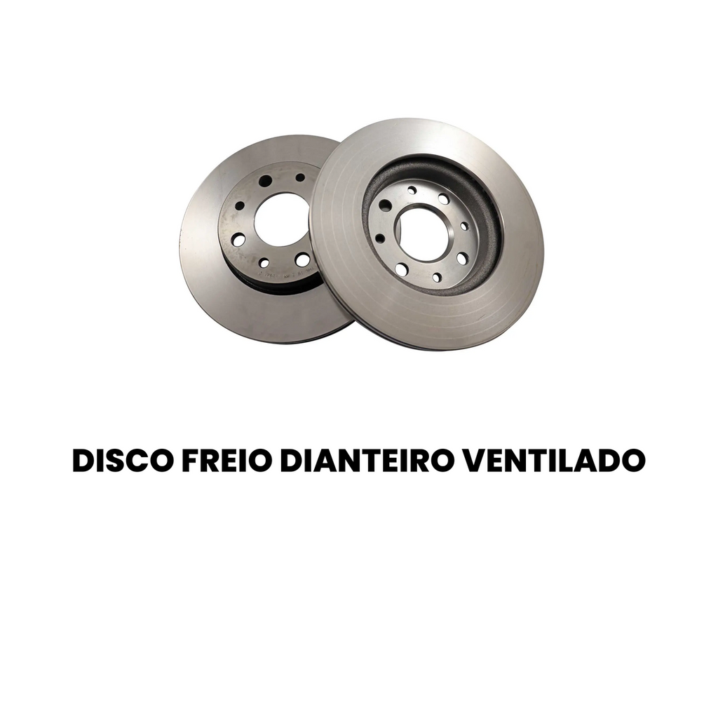 DISCO DE FREIO DIANTEIRO VENTILADO FIAT BD8929 - Imagem 2