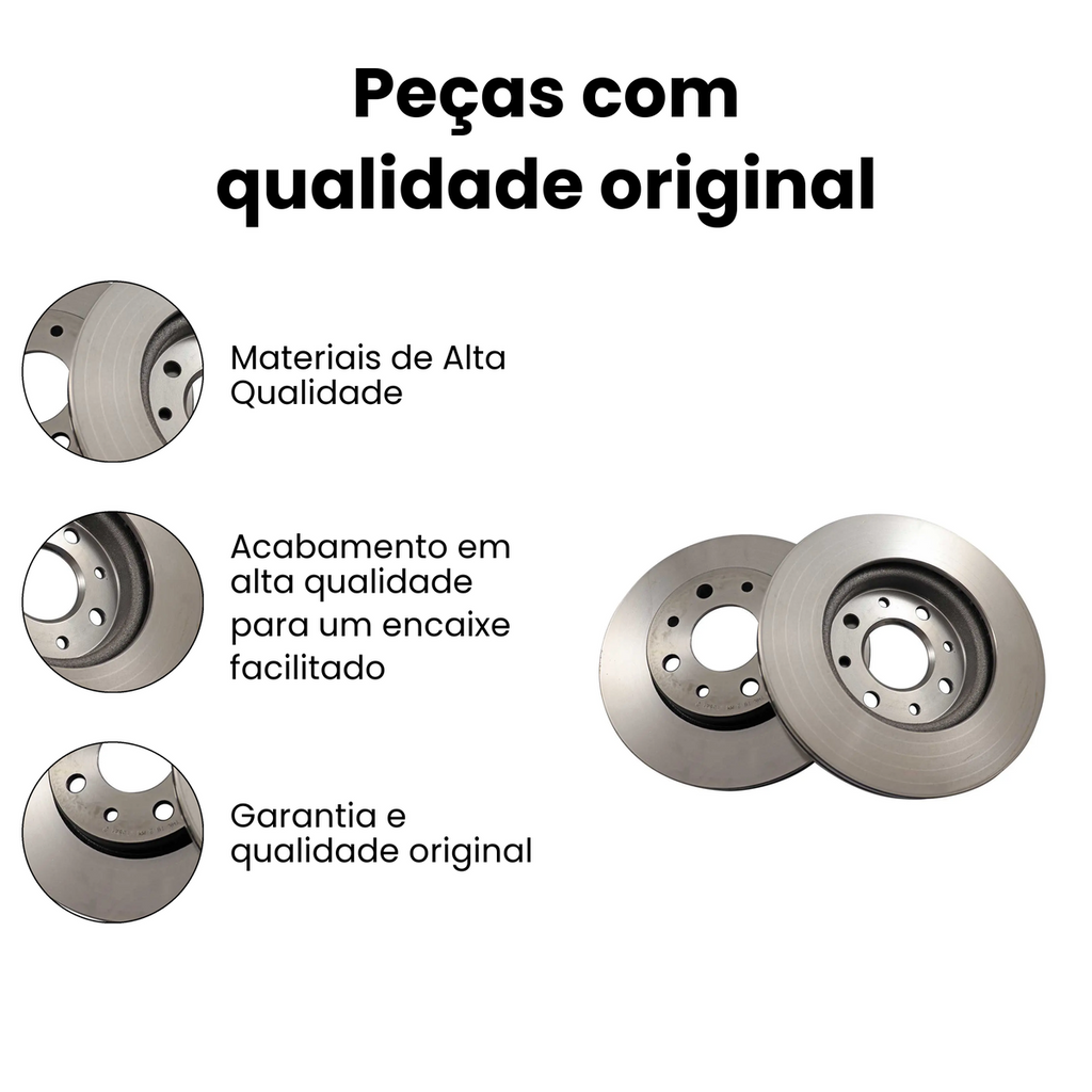 DISCO DE FREIO DIANTEIRO VENTILADO FIAT BD8929 - Imagem 3