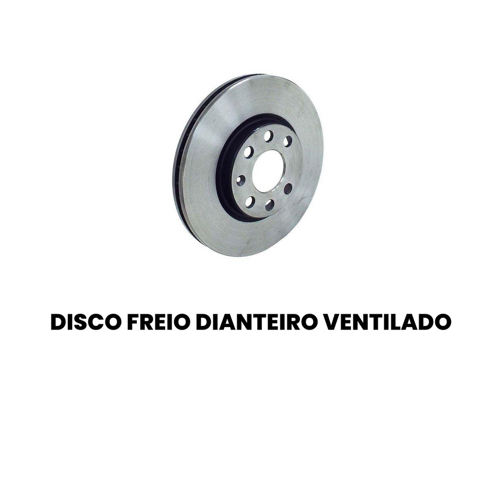 DISCO DE FREIO DIANTEIRO VENTILADO CHEVROLET BD9000 - Imagem 2