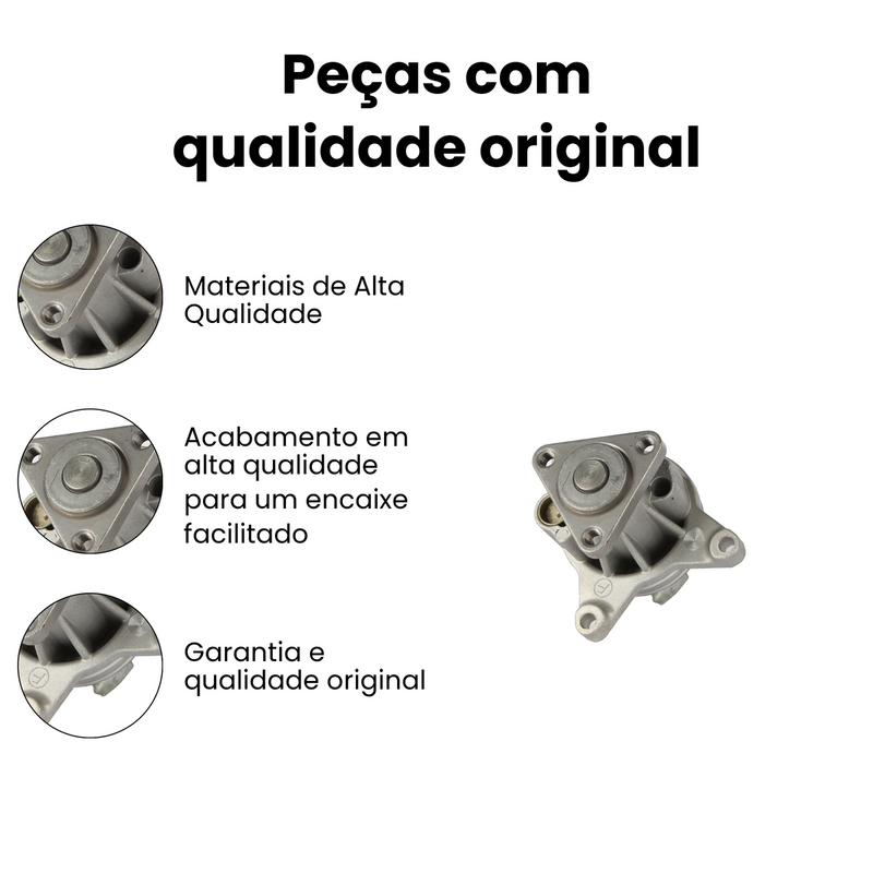 Bomba Água Ford Ecosport Duratec 2.0 16V 01-06 Focus Fusion - Imagem 3