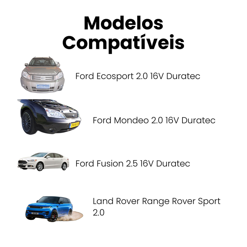 Bomba Água Ford Ecosport Duratec 2.0 16V 01-06 Focus Fusion - Imagem 4