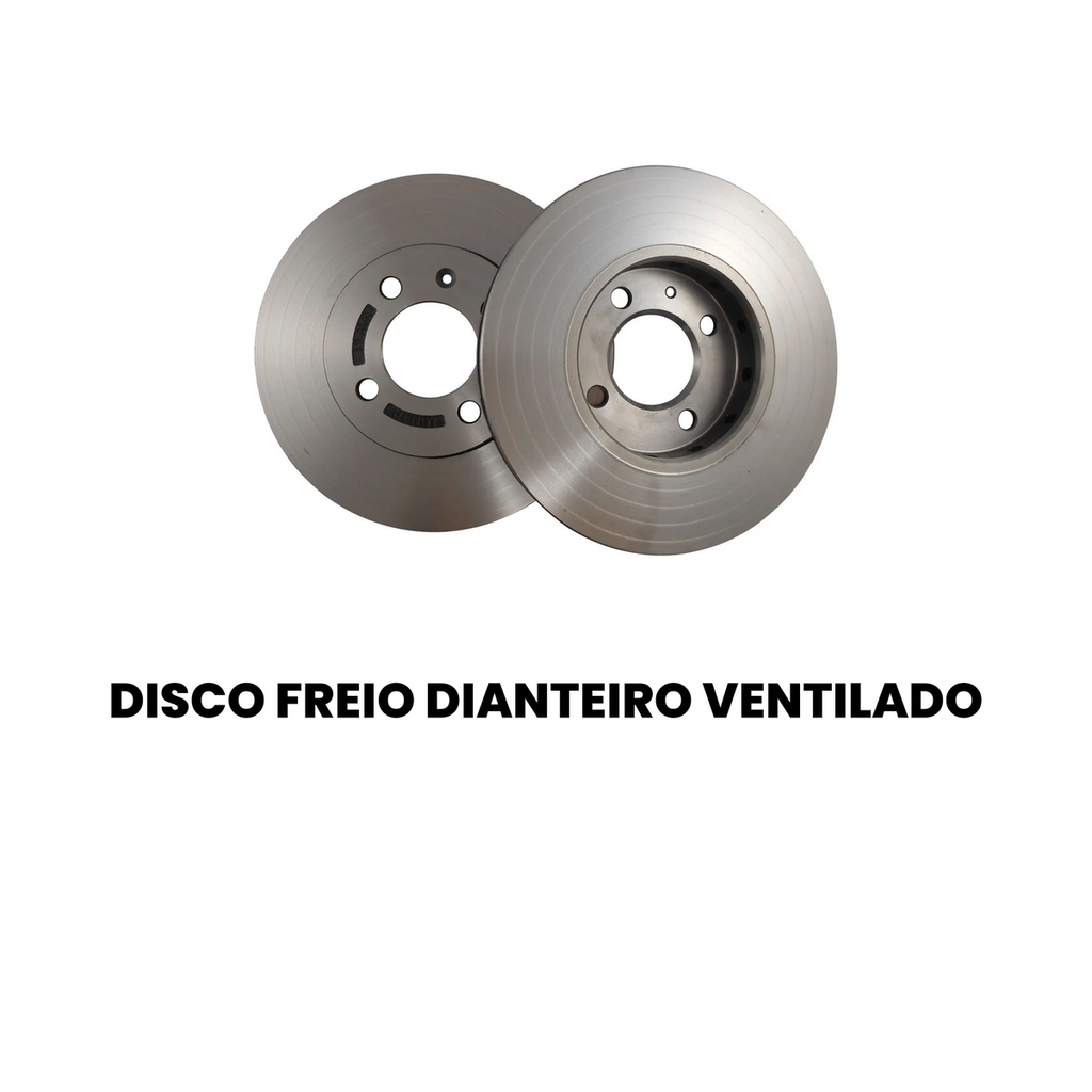 DISCO FREIO DIANTEIRO VENTILADO VOLKSWAGEN BD9614 - Imagem 2