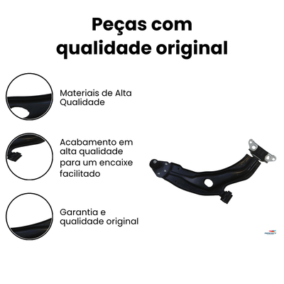 Bandeja Suspensão Dianteira Dir. Inferior Strada/Cronos - Imagem 3