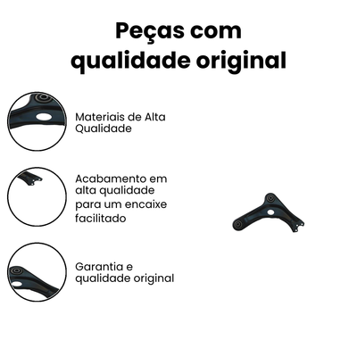 Bandeja Suspensão Dianteira Dir. Inferior C3 208 - Imagem 3