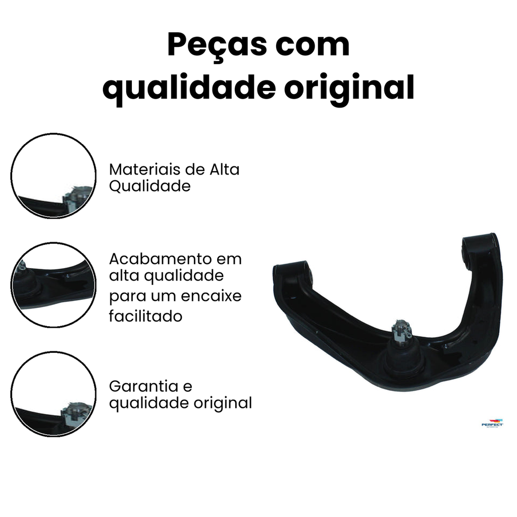 Bandeja Suspensão Dianteira Esq. Superior Frontier - Imagem 3