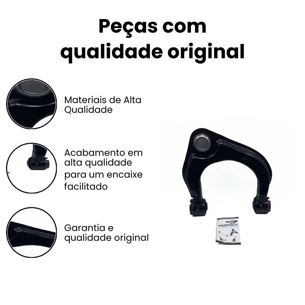 Bandeja de Suspensão Dianteira Esquerda Ranger PERFECT - Imagem 3