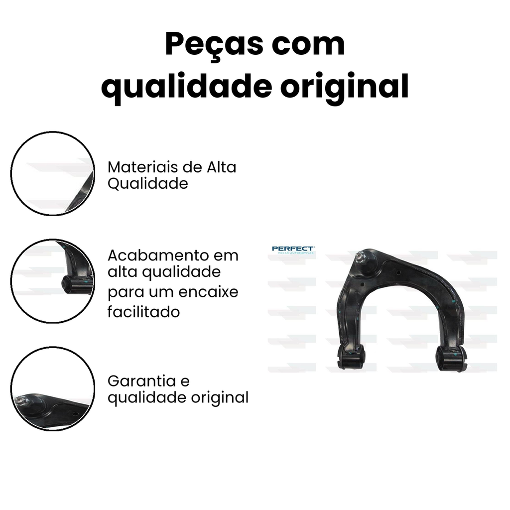 Bandeja de Suspensão Dianteira Dir. PERFECT Ranger - Imagem 3