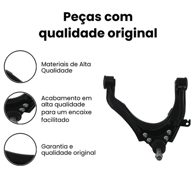 Bandeja Suspensão Dianteira Dir. Superior S10/Trailblazer - Imagem 3