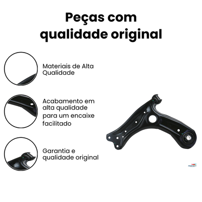 Bandeja Suspensão Dianteira Esquerda Inferior Fox Fox - Imagem 3