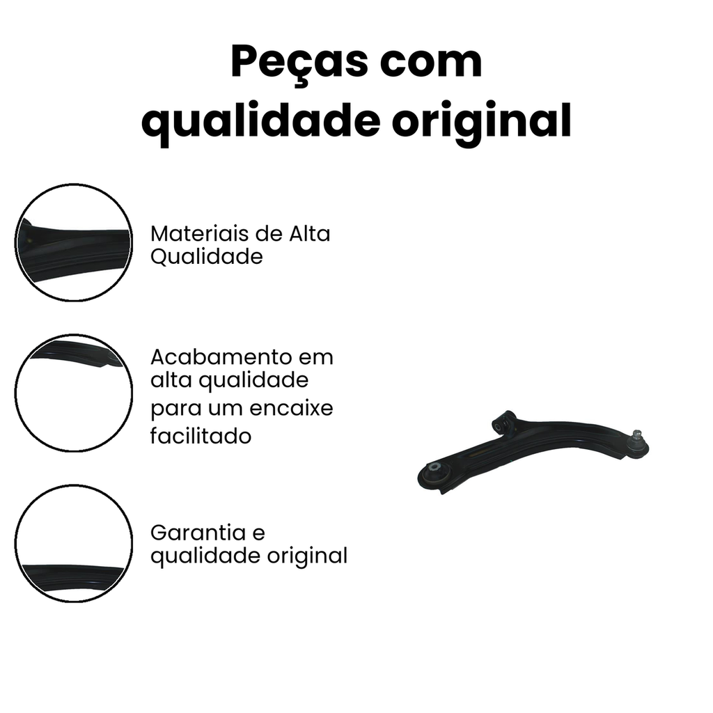 Bandeja de Suspensão Dianteira Direita Livina Grand - Imagem 3