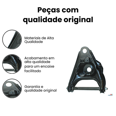 Bandeja Suspensão Diant. Dir. Inferior A-10 D-20 - Imagem 3