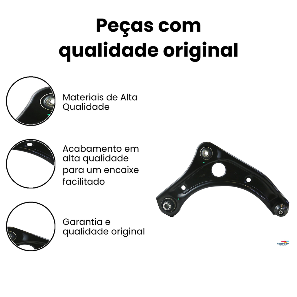 Bandeja Suspensão Dianteira Dir. Inferior March - Imagem 3