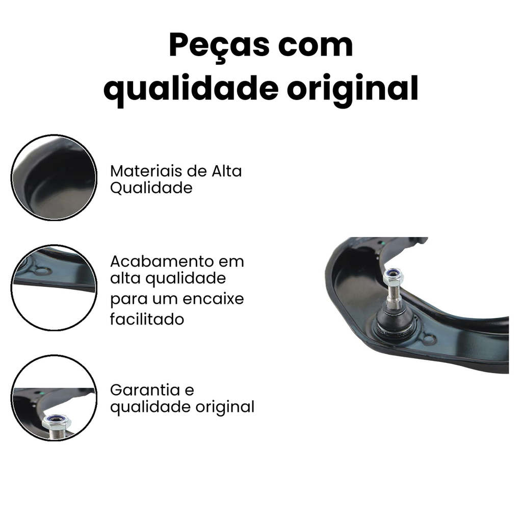 Bandeja Suspensão Diant. Esq. Superior Amarok - Imagem 3