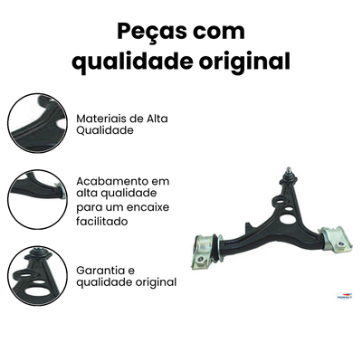 Bandeja Suspensão Inferior Esquerda BRAVA 155 - Imagem 3