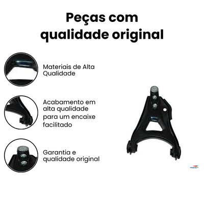 Bandeja Suspensão Inferior Esquerda - Clio - Imagem 3