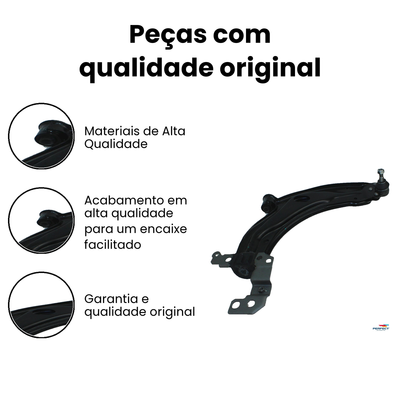 Bandeja Suspensão Dianteira Dir. Inferior PALIO STRADA - Imagem 3