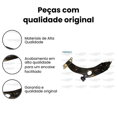 Bandeja Suspensão Dianteira Esquerda Uno - Imagem 3