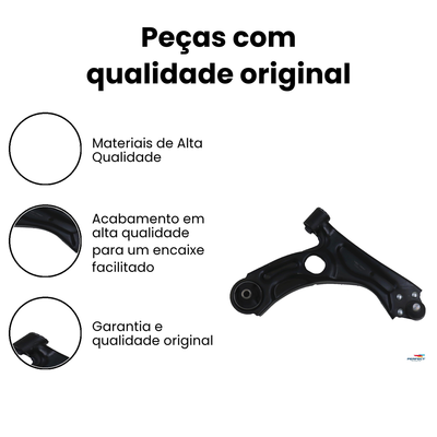 Bandeja Suspensão Dianteira Dir. Inferior - ONIX/SONIC - Imagem 3