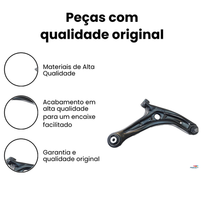 Bandeja de Suspensão Dianteira Dir. Inferior KA/Fiesta - Imagem 3