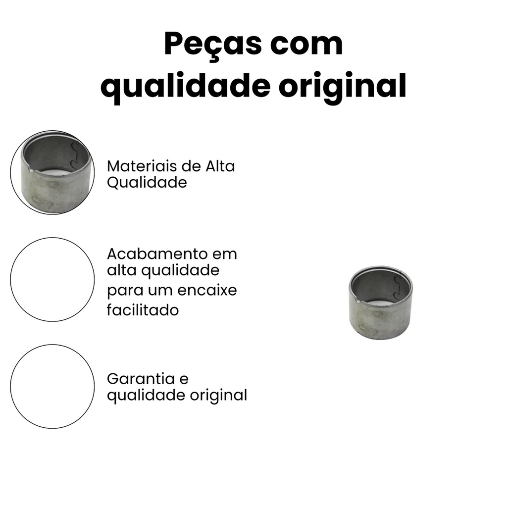 BUCHA BIELA STANDARD MERCEDES BENZ BG924U-STDSEMI - Imagem 3