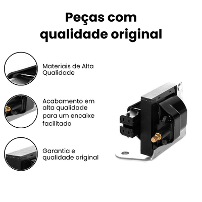 Bobina de Ignição Magneti Marelli Ipanema Monza - Imagem 3