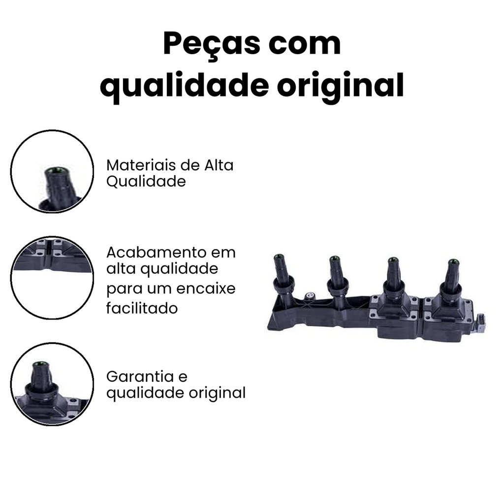 Bobina de Ignição Magneti Marelli 206 307 - Imagem 3