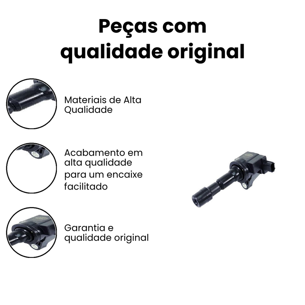 Bobina de Ignição Magneti Marelli City City - Imagem 3