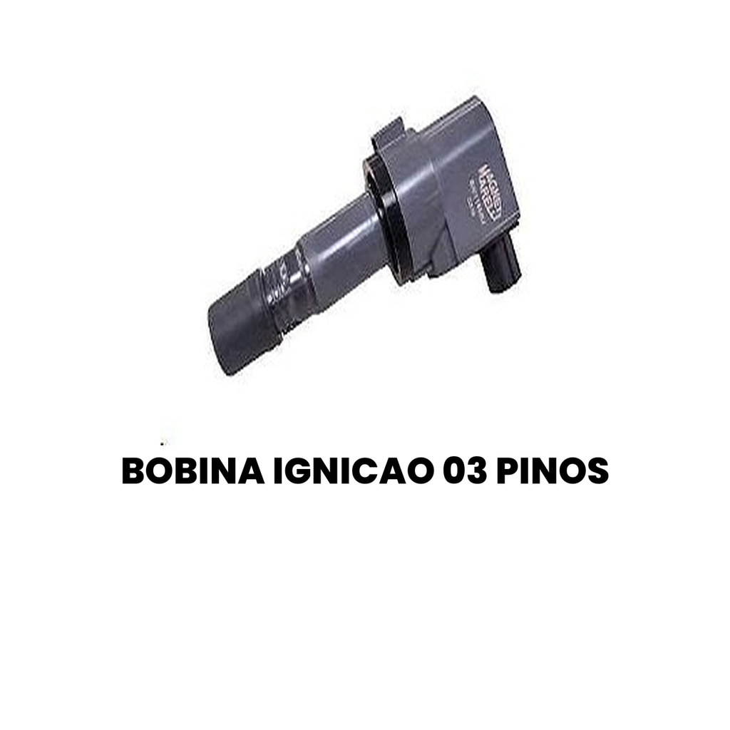 Bobina de Ignição 03 Pinos Civic HR-V Magneti Marelli - Imagem 2