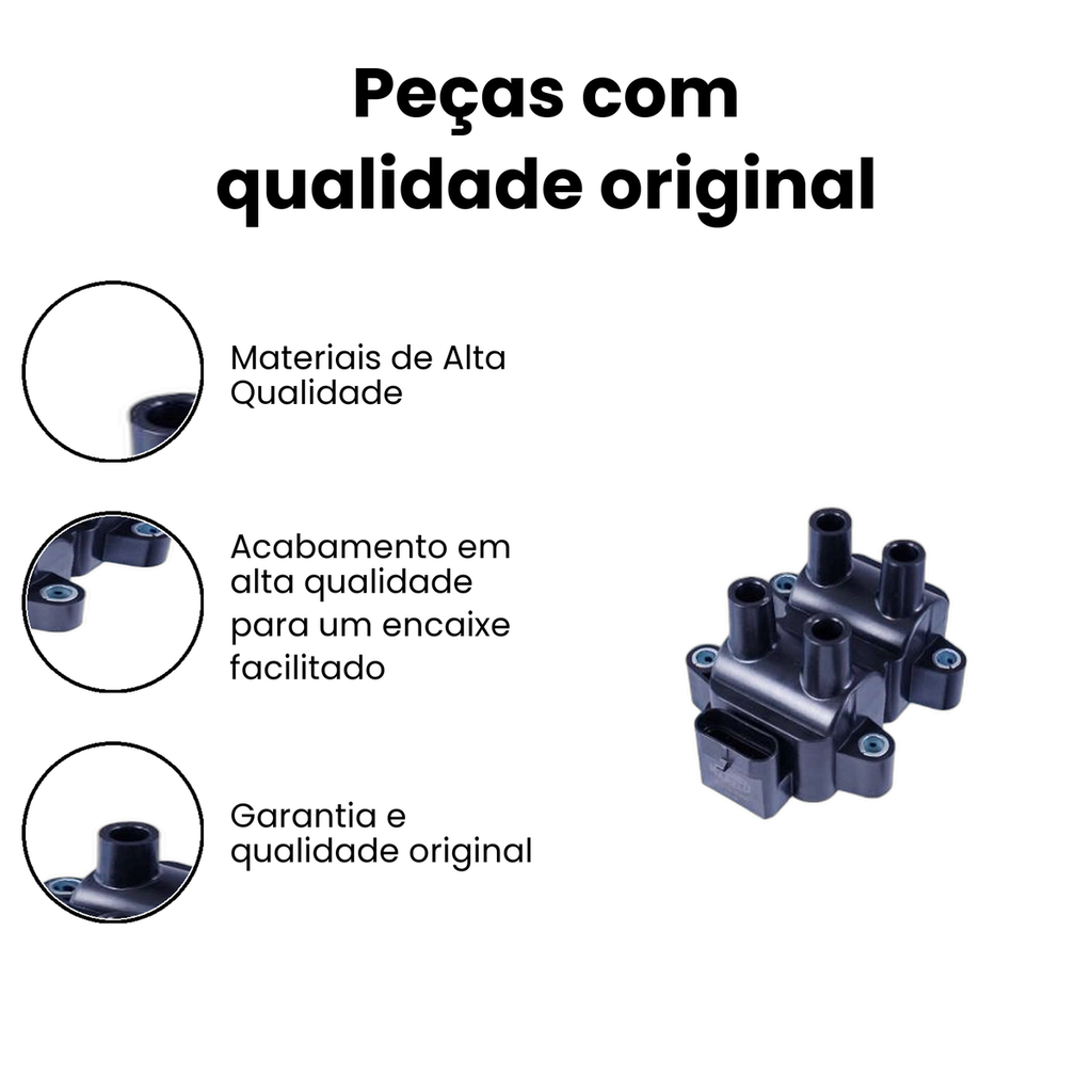 Bobina de Ignicao Magneti Marelli Sandero Sandero - Imagem 3