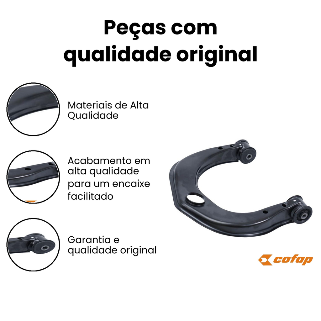 Bandeja da Suspensão Dianteira Esquerda Amarok - Imagem 3